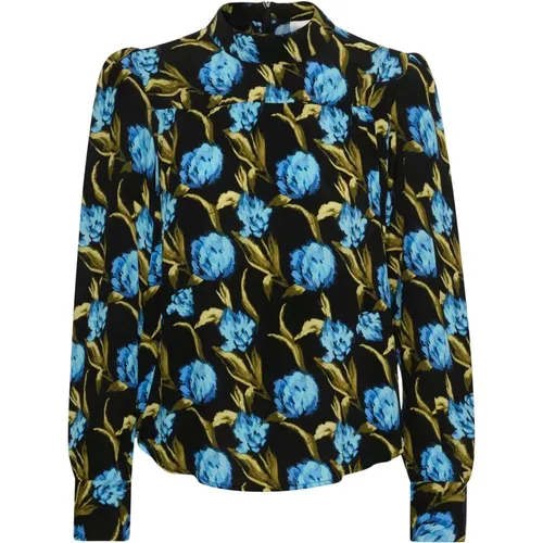 Schmeichelnde Bluse mit Blumenmuster - Gestuz - Modalova