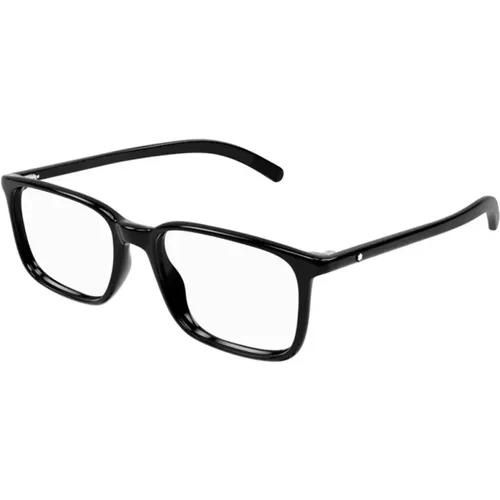 Stylish Mb0328O 001 Sunglasses , male, Sizes: 54 MM - Montblanc - Modalova