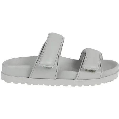 Flat Sandalen , Damen, Größe: 38 EU - Gia Borghini - Modalova