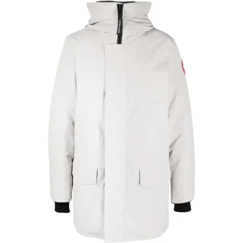 Down-filled Hooded Coat , male, Sizes: M - Canada Goose - Modalova