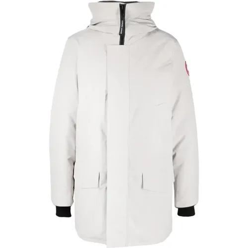 Down-filled Hooded Coat , male, Sizes: M, L - Canada Goose - Modalova