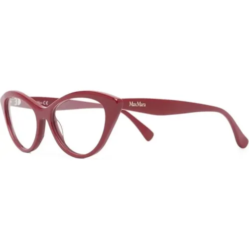 Rote Optische Brille Max Mara - Max Mara - Modalova