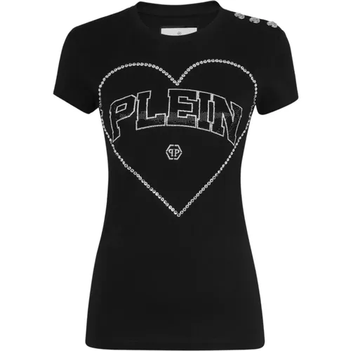 Casual Graphic Tee , female, Sizes: XL, S, L, M - Philipp Plein - Modalova