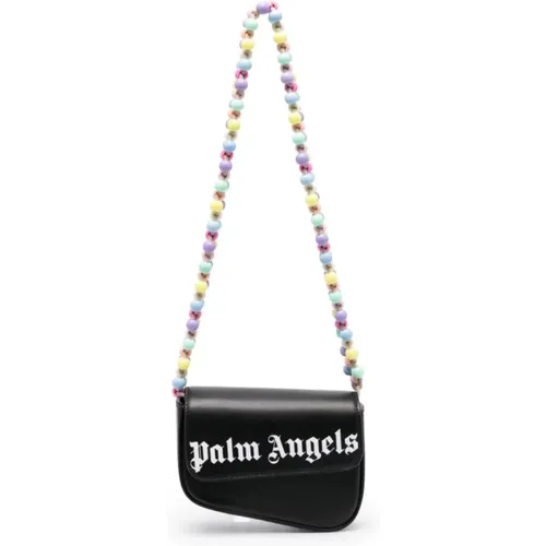 Glamouröse Perlen Cross Body Tasche - Palm Angels - Modalova