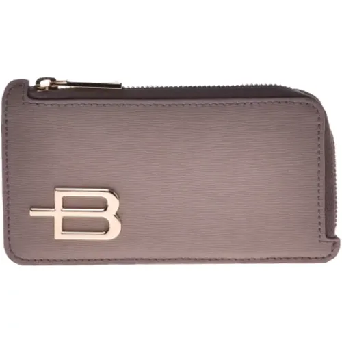 Wallet in taupe saffiano Baldinini - Baldinini - Modalova