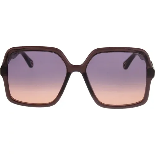 Sonnenbrille , Damen, Größe: 58 MM - Chloé - Modalova