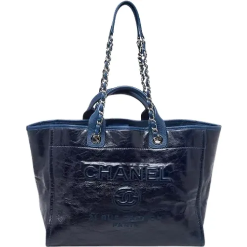 Pre-owned Leather totes , female, Sizes: ONE SIZE - Chanel Vintage - Modalova