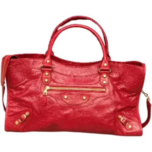 Pre-owned Leather balenciaga-bags , female, Sizes: ONE SIZE - Balenciaga Vintage - Modalova