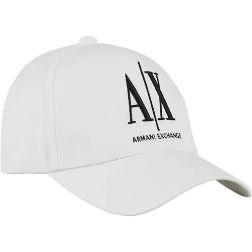 Baseball Cap Classic Style Black , male, Sizes: ONE SIZE - Armani Exchange - Modalova