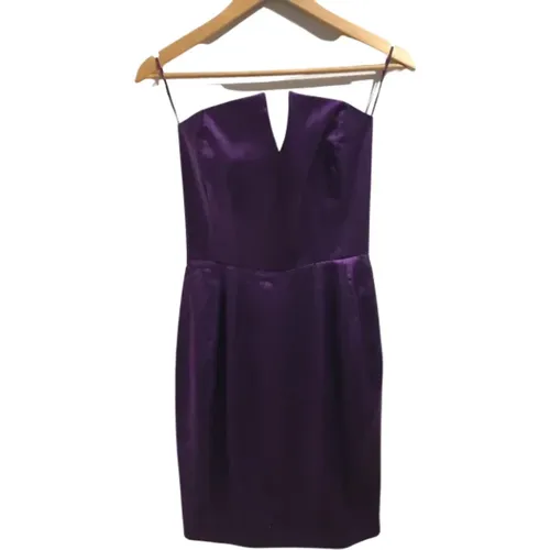 Pre-owned Seide dresses - Yves Saint Laurent Vintage - Modalova