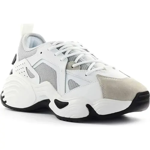 Low Top Sneakers , male, Sizes: 10 UK - Emporio Armani - Modalova