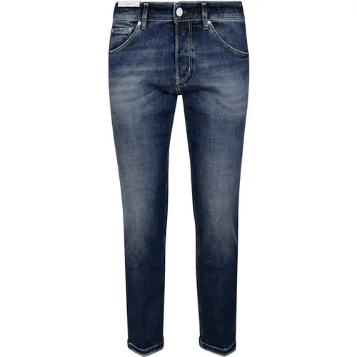 Reggae Relaxed Fit Stretch Denim Jeans , male, Sizes: W37 - PT Torino - Modalova