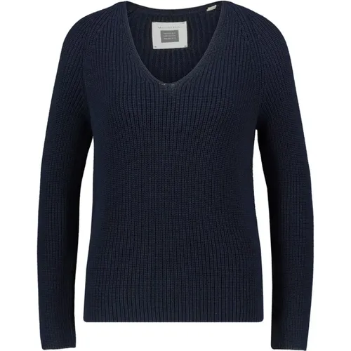 V-Ausschnitt Pullover Langarm Cardigan , Damen, Größe: M - Marc O'Polo - Modalova