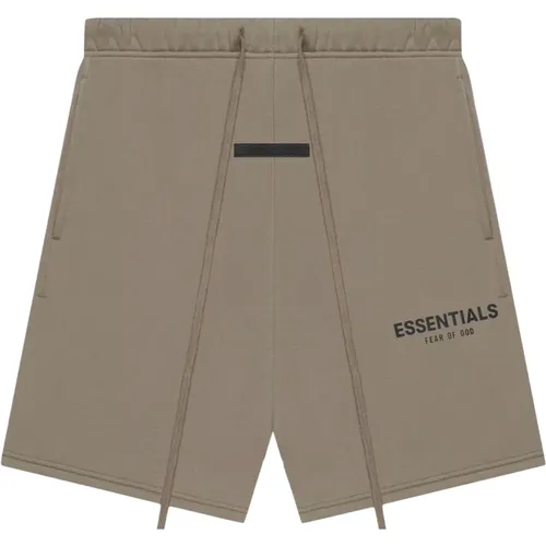 Neutrale Essentials Shorts Ss21 Taupe , Herren, Größe: M - Fear Of God - Modalova