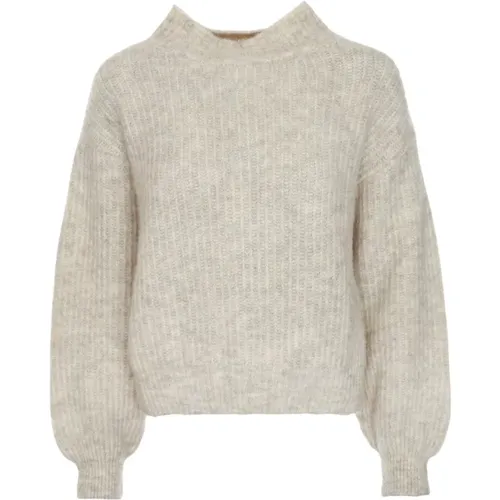 Gemütlicher Strickpullover mit Oversize-Passform , Damen, Größe: L - American vintage - Modalova