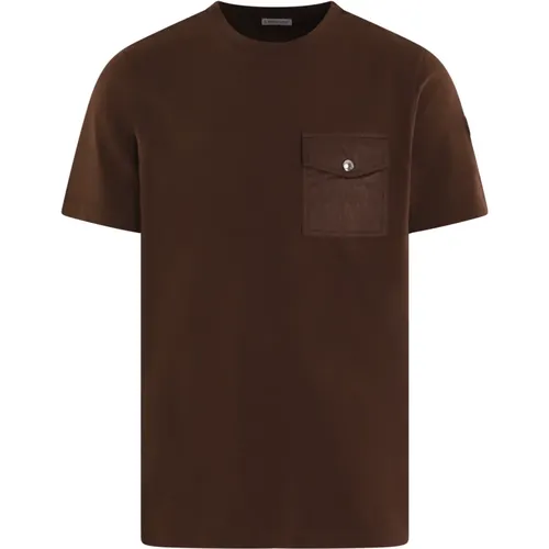 T-Shirts , male, Sizes: L, M, XL - Moncler - Modalova