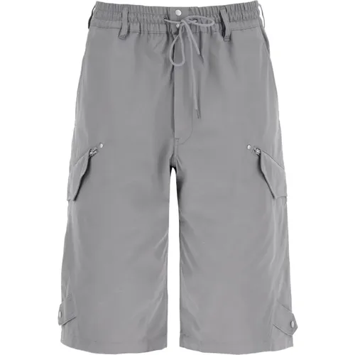 Multi-Pocket Canvas Bermuda Shorts , male, Sizes: M, S, L - Y-3 - Modalova