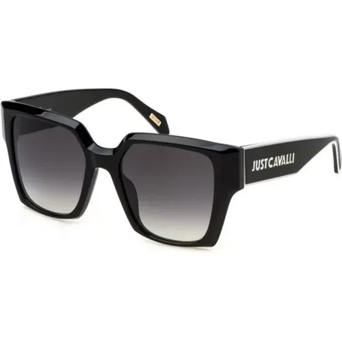 Schwarze Rauchverlauf Sonnenbrille,Schwarze Gradienten Sonnenbrille - Just Cavalli - Modalova