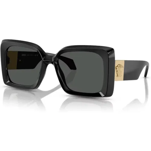Bold Square Sunglasses , unisex, Sizes: 54 MM - Versace - Modalova