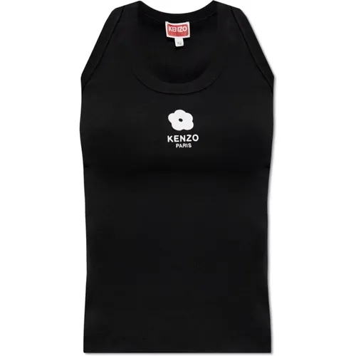 Top with logo , female, Sizes: XS, M - Kenzo - Modalova