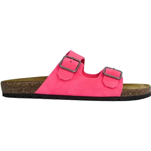 Sandalen mit doppeltem Riemen - Saint Laurent - Modalova