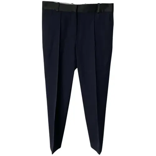 Pre-owned Wool bottoms , female, Sizes: XS - Celine Vintage - Modalova