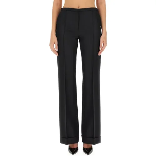 Polyester Straight Leg Pants Made in Hungary , female, Sizes: XS, M, S - Philosophy di Lorenzo Serafini - Modalova