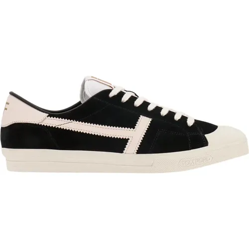 Suede Lace-Up Sneakers Tom Ford - Tom Ford - Modalova