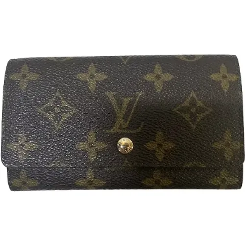 Pre-owned Canvas wallets , male, Sizes: ONE SIZE - Louis Vuitton Vintage - Modalova