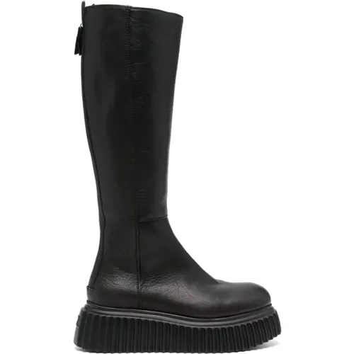 High Boots , Damen, Größe: 37 EU - AGL - Modalova