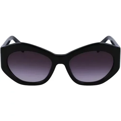 Acetate Sunglasses with Contrast Details , female, Sizes: ONE SIZE - Liu Jo - Modalova