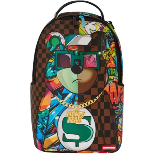 Bear Don't Care Rucksack MultiColour - SPRAYGROUND - Modalova