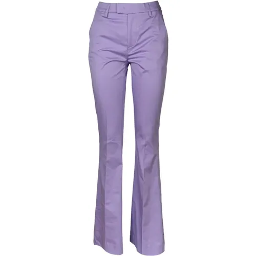 Women's Flared Pants. Regular Waist. Slim Fit , female, Sizes: S, XS - Dondup - Modalova