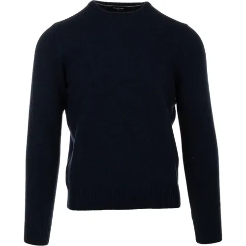 Blaue Pullover Paricollo Stil - Gran Sasso - Modalova