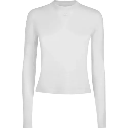 Soft Wool Sweater , female, Sizes: M - Courrèges - Modalova