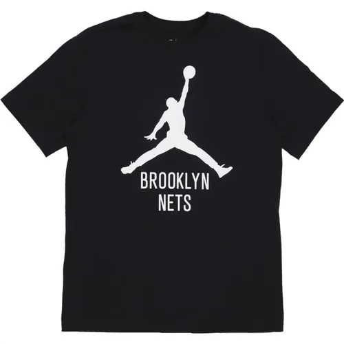 NBA Essential Tee Bronet Schwarz , Herren, Größe: 2XL - Jordan - Modalova