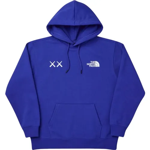 Blau/Weiß Limited Edition Hoodie , Herren, Größe: M - Kaws - Modalova