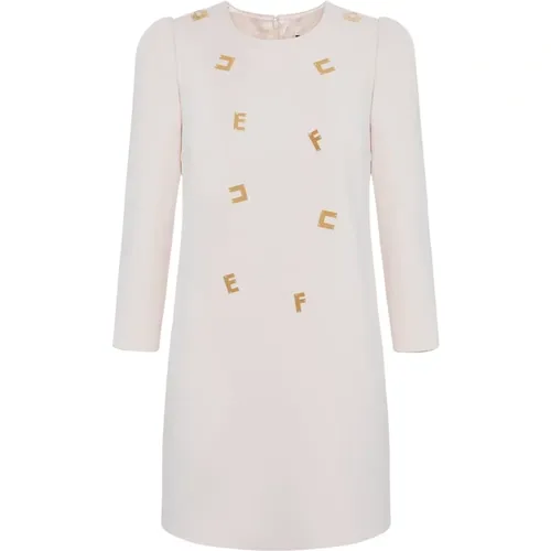 Elegant Dress - Abito , female, Sizes: L - Elisabetta Franchi - Modalova