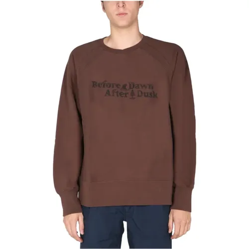 Gedrucktes Sweatshirt , Herren, Größe: S - Engineered Garments - Modalova