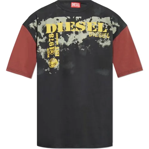 T-shirt T-Boxt-Q4 , Herren, Größe: L - Diesel - Modalova