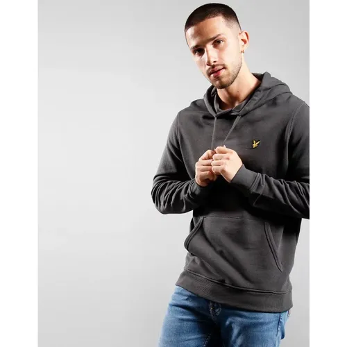 Klassischer Pullover Hoodie in Gunmetal , Herren, Größe: XL - Lyle & Scott - Modalova