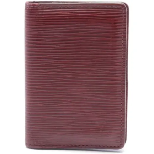 Pre-owned Leather wallets , female, Sizes: ONE SIZE - Louis Vuitton Vintage - Modalova