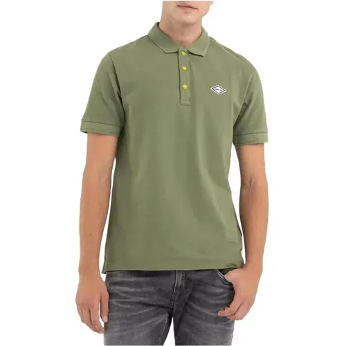 Polo Shirts , male, Sizes: 2XL, L, M, XL - Replay - Modalova