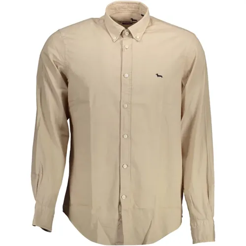 Cotton Shirt with Button Down Collar , male, Sizes: 2XL, XL - Harmont & Blaine - Modalova