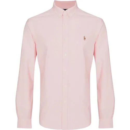 Long Sleeve Button-Down Shirt , male, Sizes: L - Ralph Lauren - Modalova
