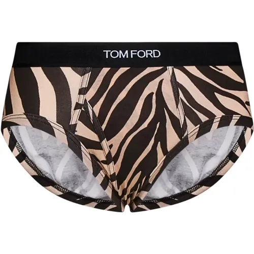 Stylische Unterwäsche mit Zebra-Muster - Tom Ford - Modalova