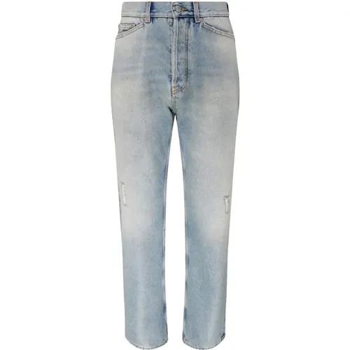 Trousers with Style/Model Name , male, Sizes: W32, W33 - Palm Angels - Modalova