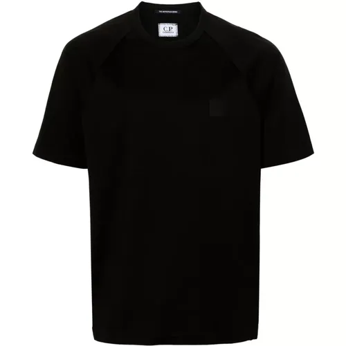 Schwarzes Metropolis Series T-Shirt , Herren, Größe: XL - C.P. Company - Modalova