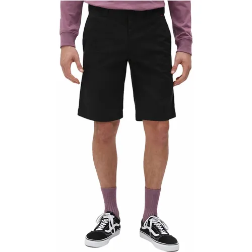 Kurze Shorts, Schwarz , Herren, Größe: W28 - Dickies - Modalova