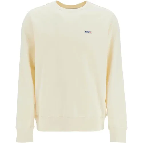 Vintage Crewneck Sweatshirt , Herren, Größe: S - Autry - Modalova